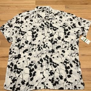 Dressy White. combo Large shirt